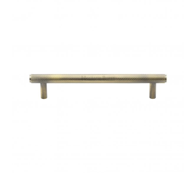 Heritage Brass V4458 Knurled T-Bar Cabinet Pull Handles - Antique Brass