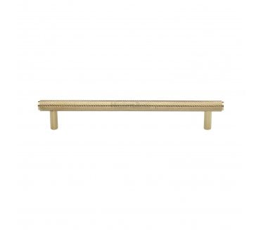 Heritage Brass V4458 Knurled T-Bar Cabinet Pull Handles - Polished Brass