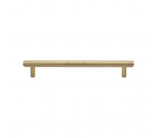 Heritage Brass V4458 Knurled T-Bar Cabinet Pull Handles - Satin Brass