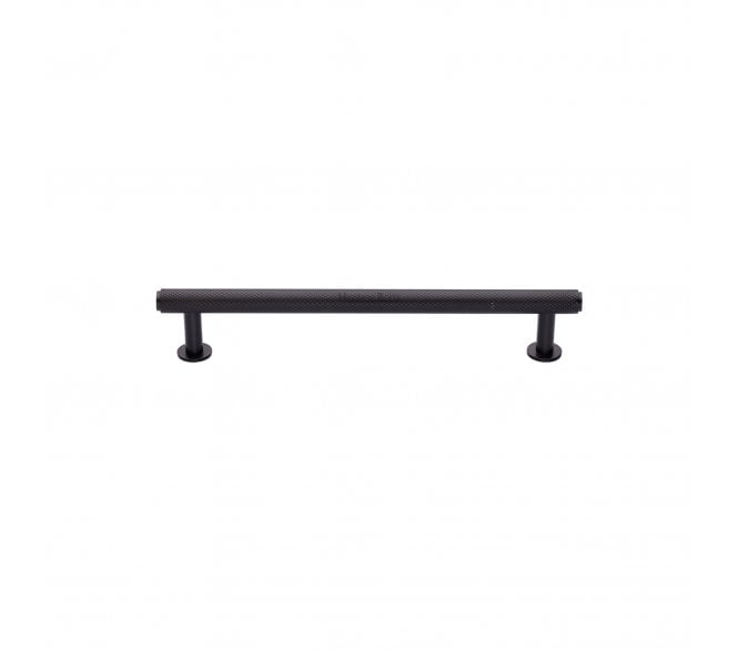 Heritage Brass V4459 Knurled Cabinet Pull Handles On Rose - Matt Bronze