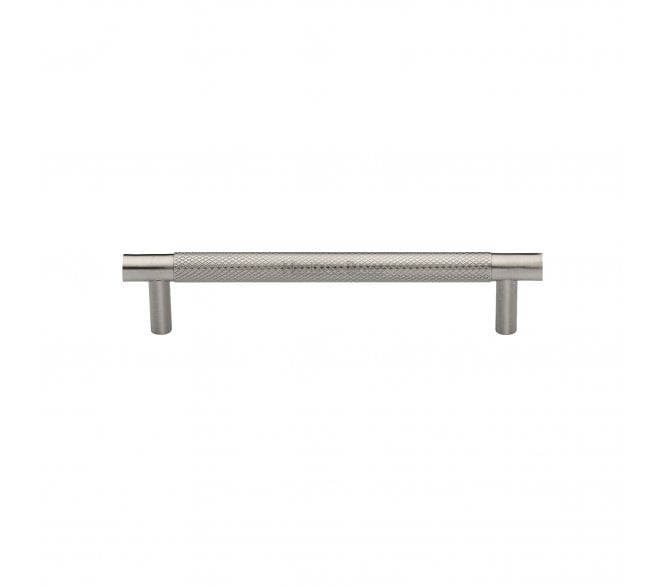Heritage Brass V4461 Partial Knurled T-Bar Cabinet Pull Handles - Satin Nickel