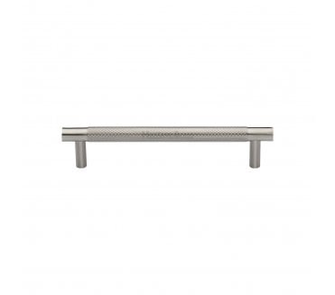 Heritage Brass V4461 Partial Knurled T-Bar Cabinet Pull Handles - Satin Nickel