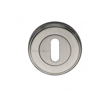 Heritage Brass V5000 Keyhole Escutcheon 50mm - Satin Nickel