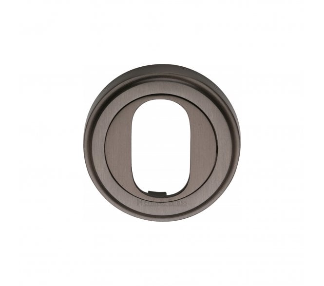 Heritage Brass V5010 Oval Escutcheon 50mm - Matt Bronze