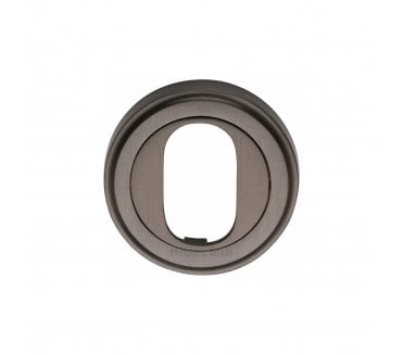 Heritage Brass V5010 Oval Escutcheon 50mm - Matt Bronze