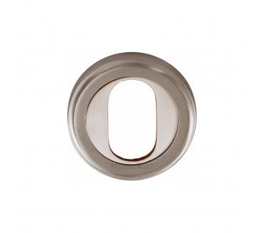 Heritage Brass V5010 Oval Escutcheon 50mm - Satin Nickel