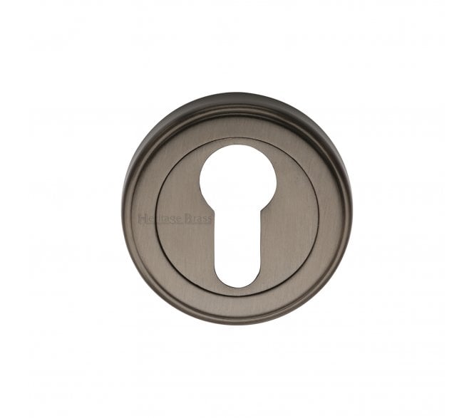 Heritage Brass V5020 Euro Profile Escutcheon 50mm - Matt Bronze