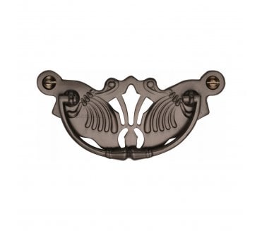 Heritage Brass V5021 Fretted Drop Handle - Matt Bronze