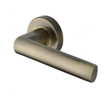 Heritage Brass V6230 Poseidon Lever on Rose - Antique Brass