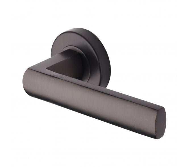 Heritage Brass V6230 Poseidon Lever on Rose - Matt Bronze