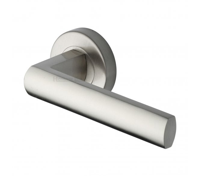 Heritage Brass V6230 Poseidon Lever on Rose - Satin Nickel