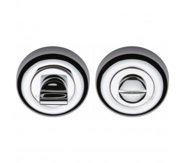 Heritage Brass V6720 Bath Turn & Release 50mm - Polished Chrome