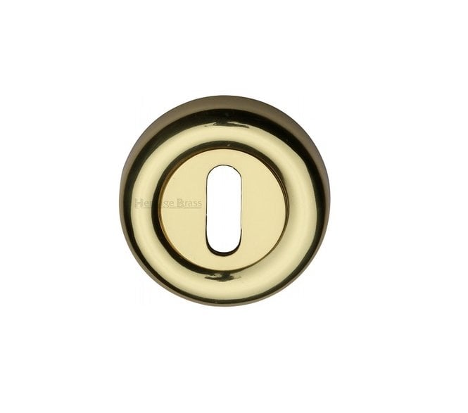 Heritage Brass V6722 Keyhole Escutcheon 53mm - Antique Brass