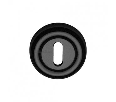 Heritage Brass V6722 Standard Keyhole Escutcheon - Matt Black