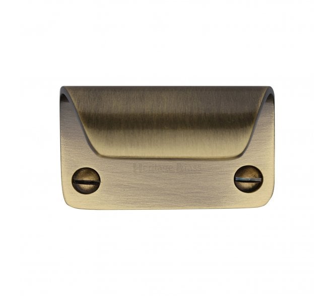 Heritage Brass V7116 Curved Sash Lift - Antique Brass