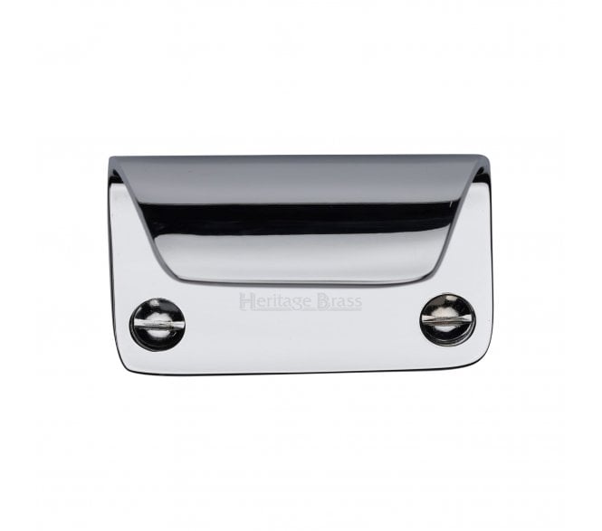 Heritage Brass V7116 Curved Sash Lift - Polished Chrome