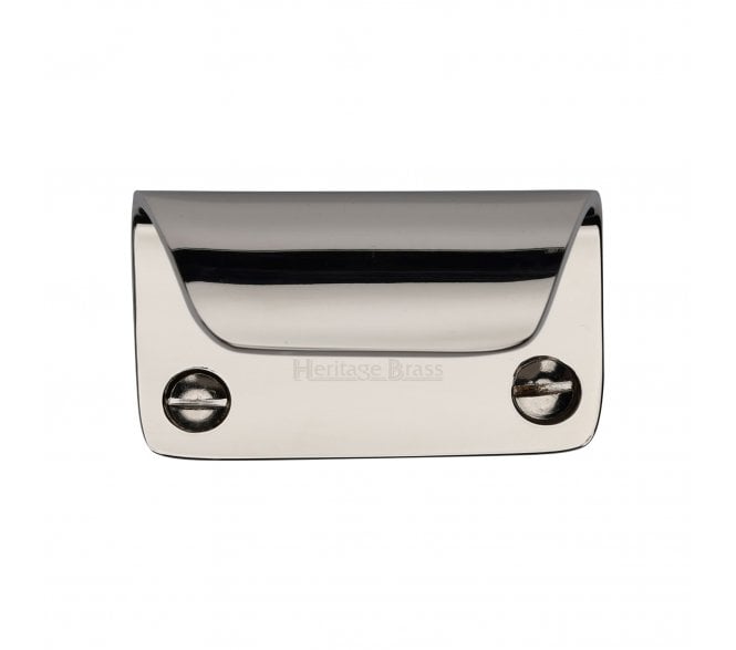 Heritage Brass V7116 Curved Sash Lift - Polished Nickel