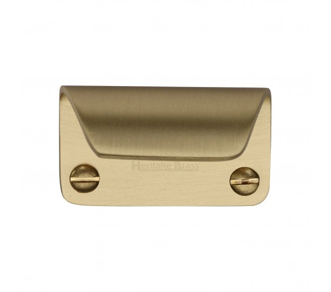 Heritage Brass V7116 Curved Sash Lift - Satin Brass