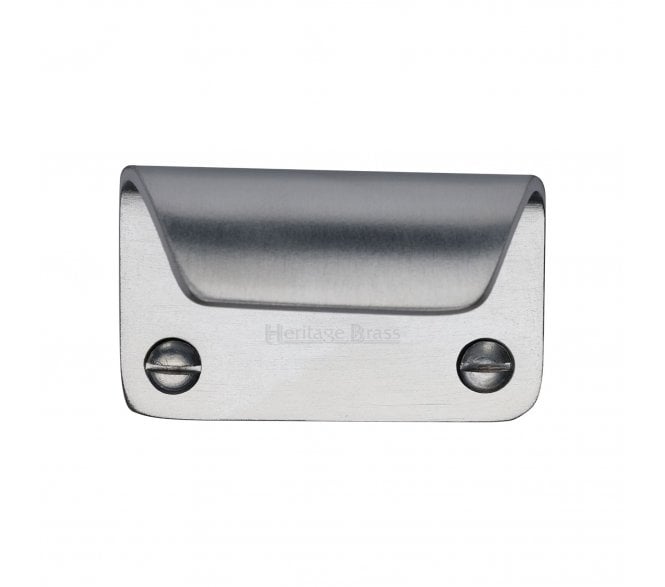 Heritage Brass V7116 Curved Sash Lift - Satin Chrome