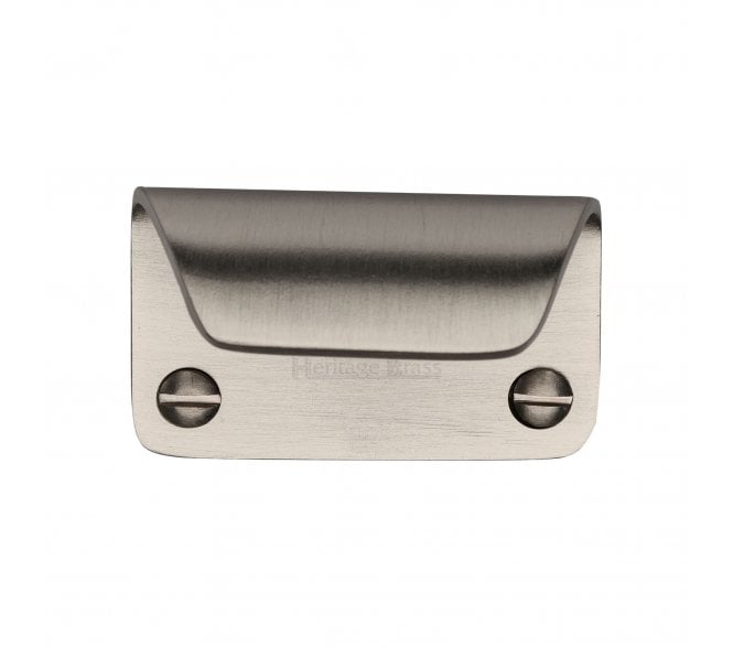 Heritage Brass V7116 Curved Sash Lift - Satin Nickel