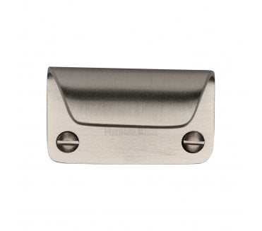 Heritage Brass V7116 Curved Sash Lift - Satin Nickel