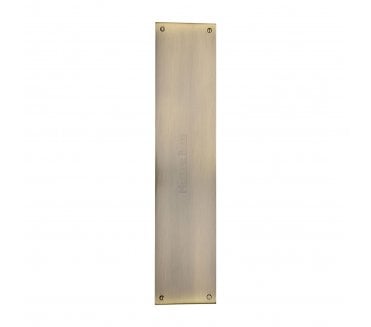 Heritage Brass V740 Flat Fingerplates - Antique Brass