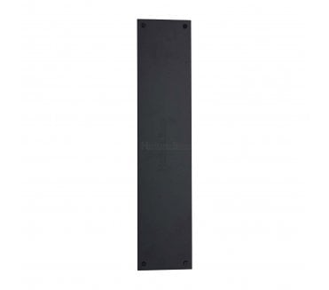 Heritage Brass V740 Flat Fingerplates - Matt Black