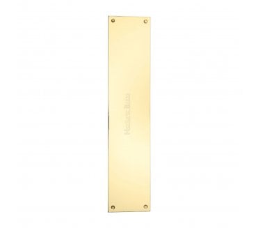 Heritage Brass V740 Flat Fingerplates - Polished Brass