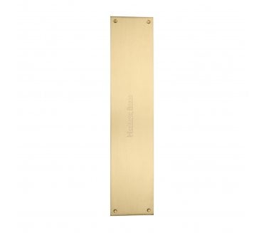 Heritage Brass V740 Flat Fingerplates - Satin Brass