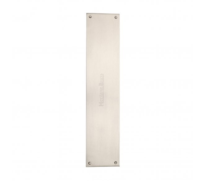 Heritage Brass V740 Flat Fingerplates - Satin Nickel