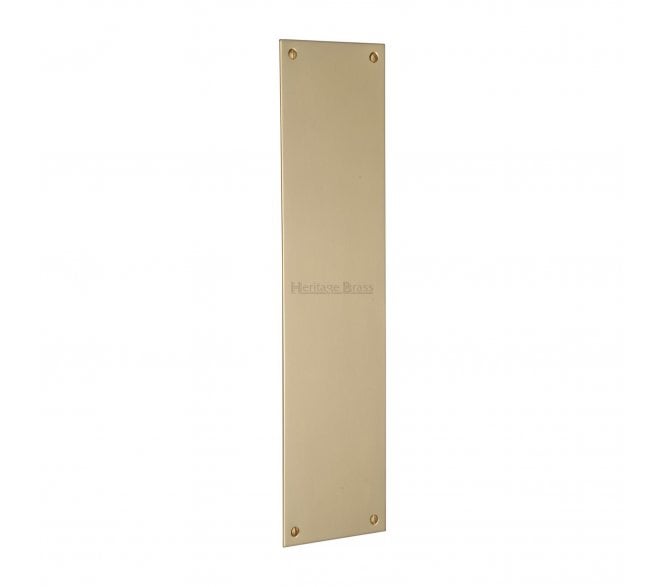 Heritage Brass V740 Flat Fingerplates - Polished Brass