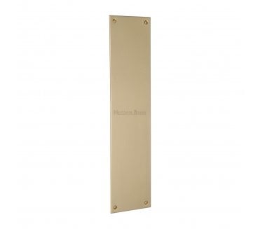 Heritage Brass V740 Flat Fingerplates - Polished Brass