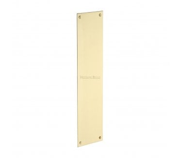 Heritage Brass V740 Plain Finger Plate 305x77mm - Satin Brass
