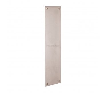 Heritage Brass V740 Plain Finger Plate 305x77mm - Satin Nickel