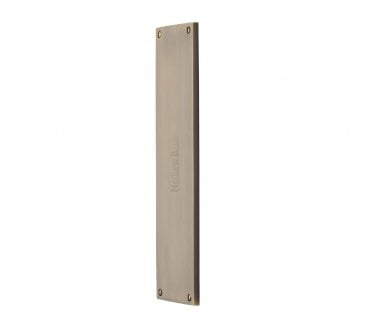Heritage Brass V741 Raised Fingerplates - Antique Brass