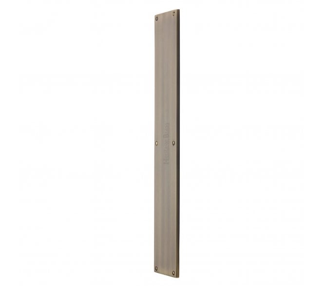 Heritage Brass V741 Raised Fingerplates - Antique