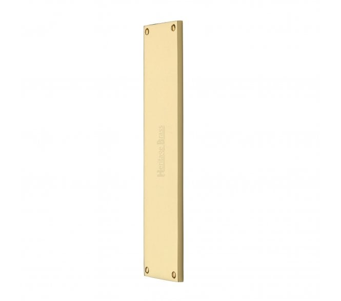 Heritage Brass V741 Raised Fingerplates - Polished Brass