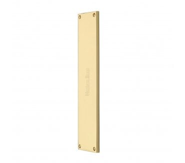 Heritage Brass V741 Raised Fingerplates - Polished Brass