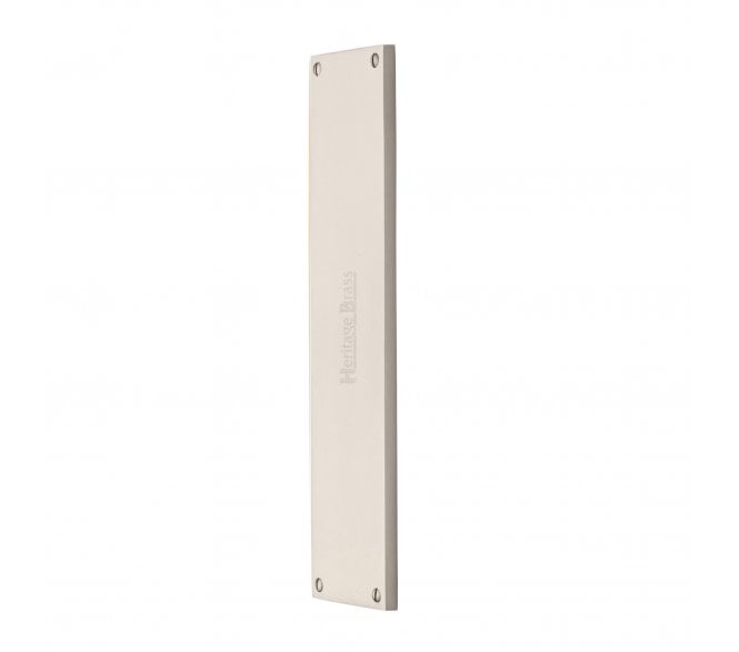 Heritage Brass V741 Raised Fingerplates - Satin Nickel