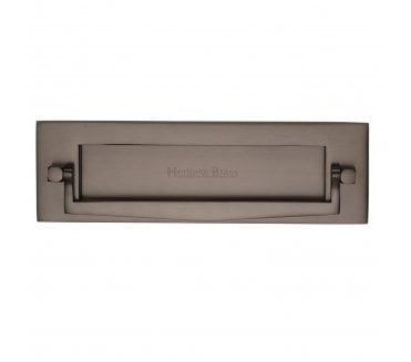 Heritage Brass V830 Letter Plate & Knocker - Matt Bronze