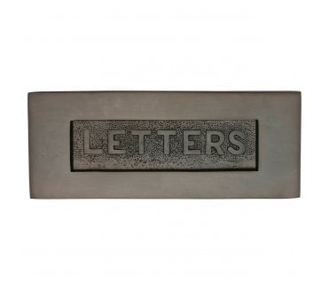 Heritage Brass V845 Embossed Letter Plate - Matt Bronze