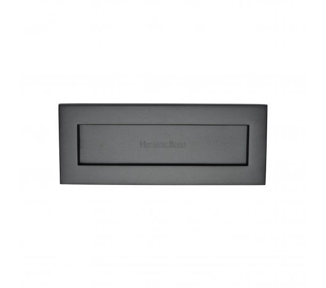Heritage Brass V850 Victorian Letter Plates - Matt Black