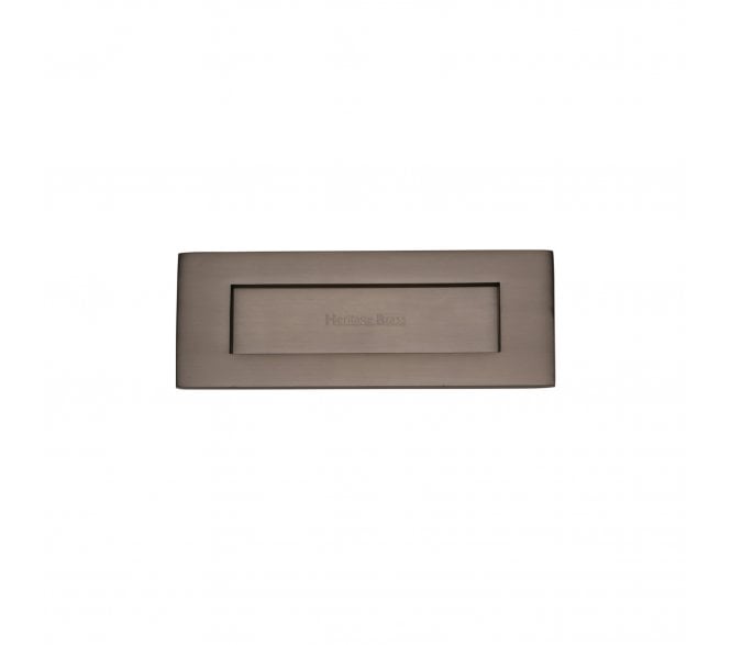 Heritage Brass V850 Victorian Letter Plates - Matt Bronze