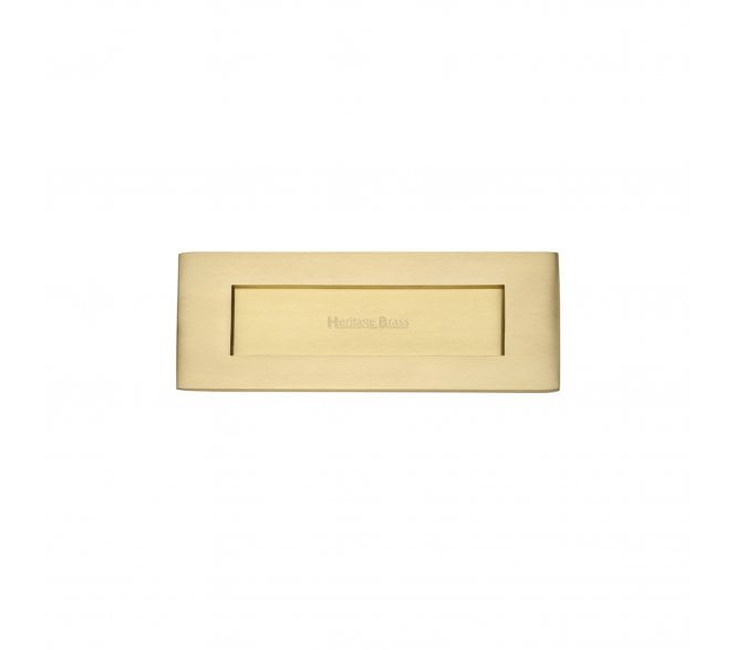 Heritage Brass V850 Victorian Letter Plates - Satin Brass