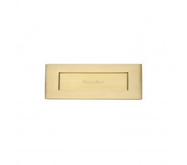 Heritage Brass V850 Victorian Letter Plates - Satin Brass