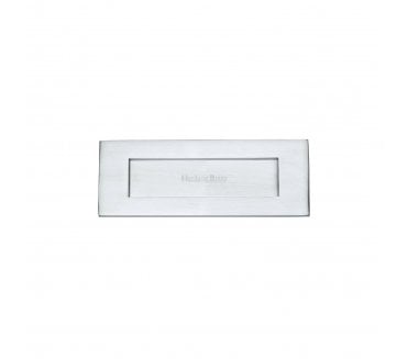 Heritage Brass V850 Victorian Letter Plates - Satin Chrome