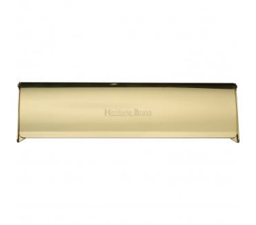 Heritage Brass V860 Internal Letter Tidy 403mm - Polished Brass