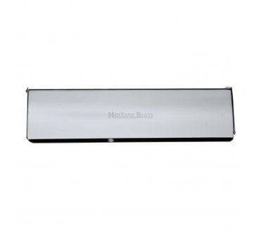 Heritage Brass V860 Letter Tidy Plates - Polished Chrome