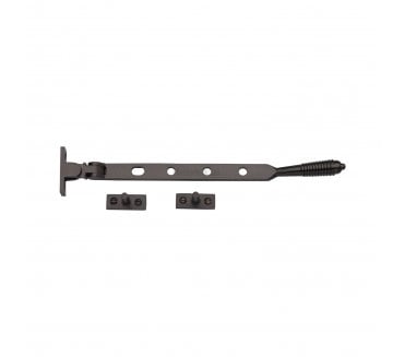 Heritage Brass V892 Reeded-End Casement Stay - Matt Bronze