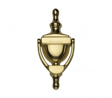 Heritage Brass V910 Urn Door Knocker - 152mm - Unlacquered Brass